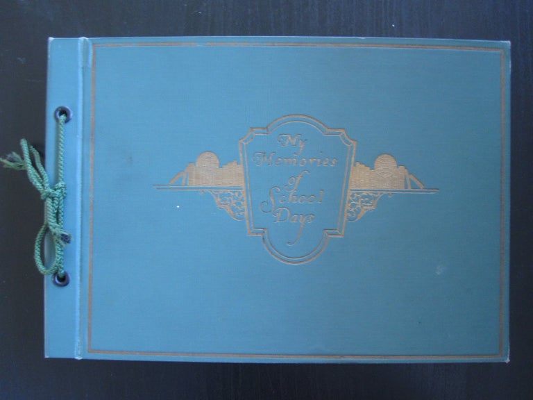 Item #16604 1920s Scrapbook from Female High School Student in Los Angeles, Woman Education, California.