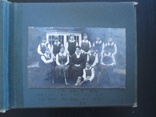 Photo album from all girls’ Boarding School, 1916-1918