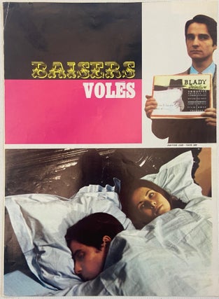 Item #16688 Truffaut’s Baisers Voles [Stolen Kisses] Vintage Original Film Pressbook. Francois...