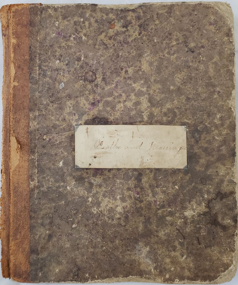 Item #16722 Rhode Island Girl Student Handwritten Math Notebook- 1876. Girls' Education, Math Notebook.