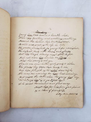 Young Women Handwritten Friendship album - 1825-1894