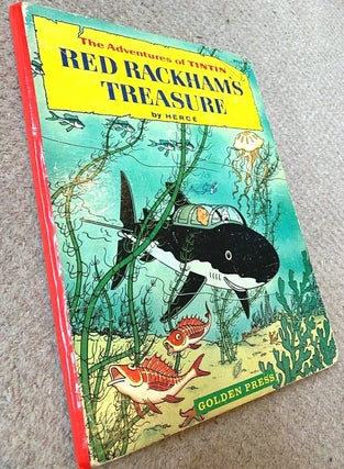 Item #16802 Tintin: Red Rackham's Treasure 1959 First USA Edition. Tintin Herge