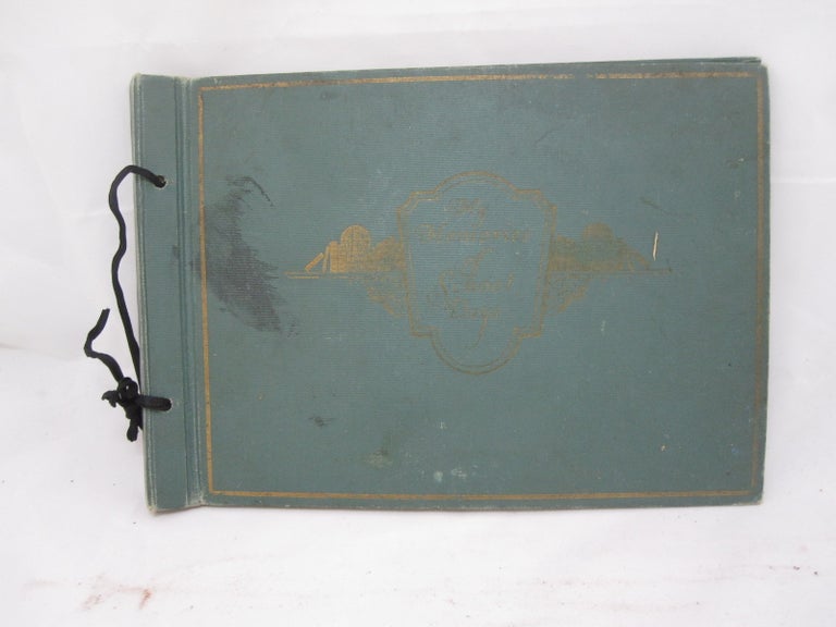 Item #16829 Arkansas Schoolgirl's Handwritten Poems and Memories, 1920s. Memory Album Arkansas Schoolgirl.