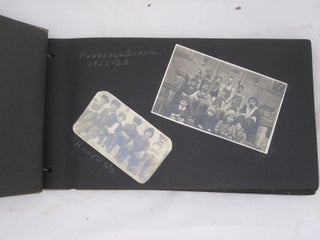 Teacher's Album of 124 Photographs from Rural Midwestern School (including Michigan) in 1920s