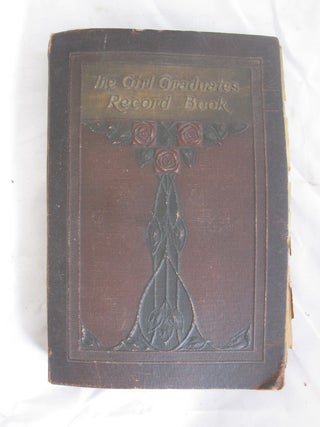 Texas High School Girl's Scrapbook with 85 photos and Handwritten Original Story, 1923-1925. Texas Women Education.