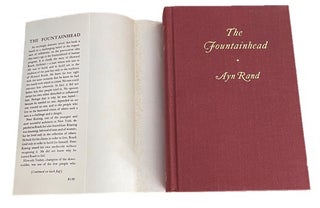 Ayn Rand The Fountainhead with Facsimile Dustjacket