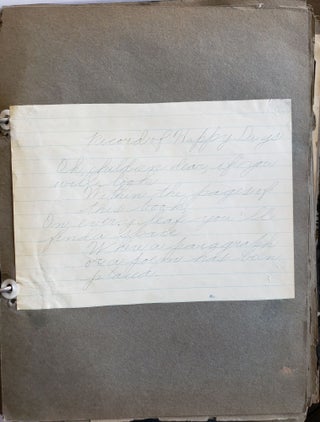 Hand-made Yearbook from 4th Grade Class in Upstate New York, 1932 with notes on the importance of this fleeting moment of childhood