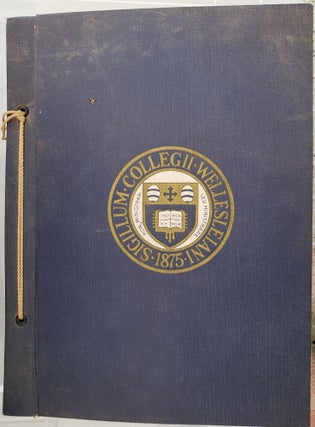 Item #16967 Wellesley College Scrapbook Album from WWII era with 160 original photos and 205...