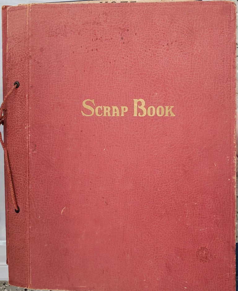 Item #16968 Scrapbook from Woman Student at Teacher's College in PA, 1936-1937. Teachers College, Handwritten.