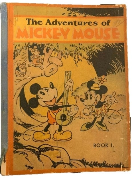 Item #16988 The Adventures of Mickey Mouse - Book 1 - First Edition. 1931. Walt Disney.