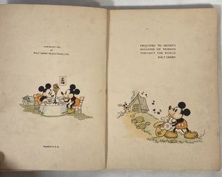 The Adventures of Mickey Mouse - Book 1 - First Edition. 1931.