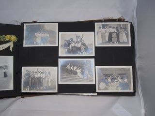 Sorority at Colorado Women's College, Photo Album: 1911-1912 with 56 photos, and 40 ephemera.