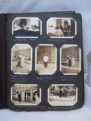 Skidmore Women's College N.Y Photo album c.1935-1937