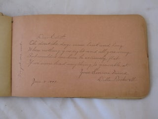 Girls’ Education and Friendship Culture in Edith LaRue’s Michigan Memory Album, 1888 to 1892