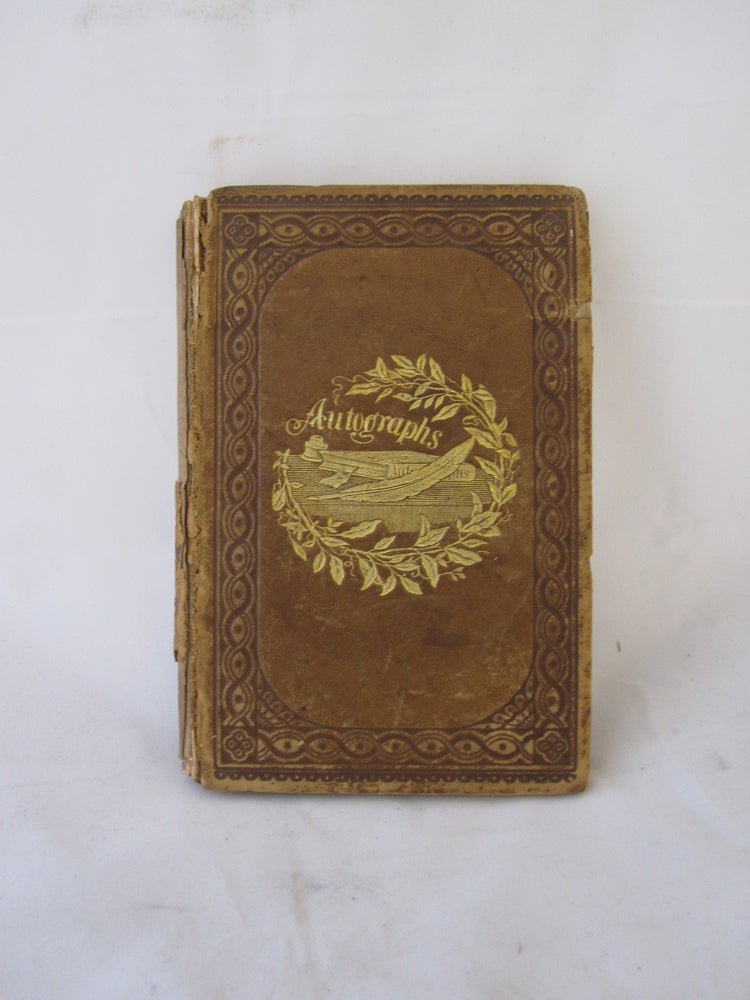 Item #17017 Elmira NY Photograph Album from One of the first Female Colleges which granted degrees to women equivalent of those given to man, 1862. 19th c. Photographs Women Education.