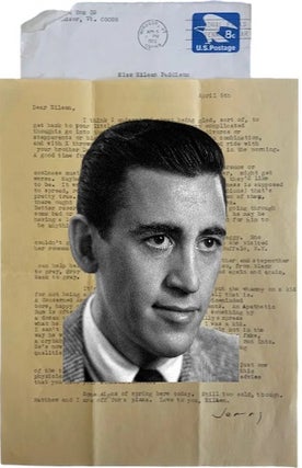J.D. Salinger Letter Commiserating with a Boarding School Kid On Some of the Same Difficulties as. J. D. Salinger.