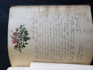 Massachusetts Handwritten Young Woman's Memory Album - 1835-1896