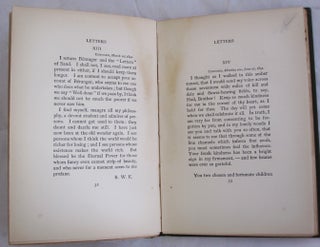 "Letters from Ralph Waldo Emerson to a friend, 1838-1853," First Edition,