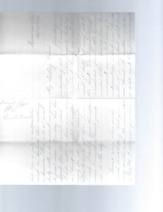 Archive of 4 Autograph Letters 1872-1874, from PA Female Student at one of the Earliest Institutions of Female Education