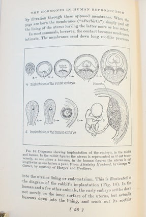 "The Hormones in Human Reproduction" by a Pioneer of Contraception and the Discoverer of Progesteron Signed Book