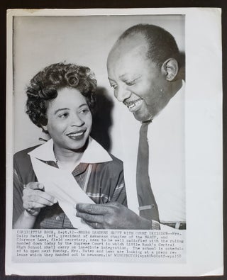 Press Photos of Two Historic Desegregation Cases, Little Rock Central High School and University of Alabama