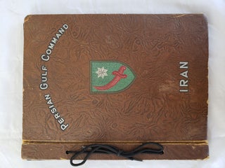 Item #17136 WWII Photo Album of Persian Gulf Command, 1943-1945. Arabian Gulf Persian Gulf