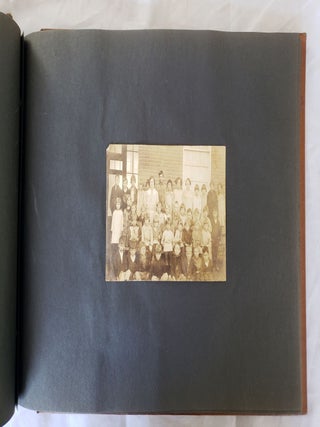 Scrapbook and Photo Album from Woman Studying at Central State Teachers College, Oklahoma Filled with 48 photographs, 39 pieces of ephemera, and 36 handwritten notes from classmates. 1922-1923