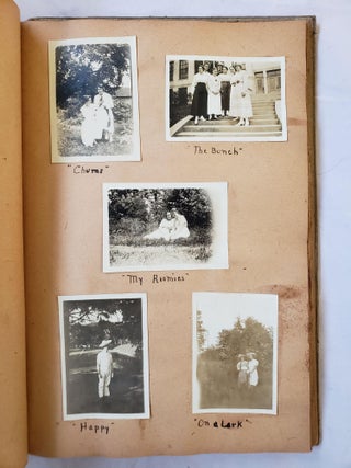 Early Photo Album and Scrapbook from Woman Student at Kent State Normal College, 1916-1917