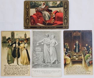 Collection of 4 original Suffrage Postcards c. 1900s-1910s. Women Suffrage, Postcard Archive.