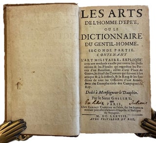 “The Military Art” Dictionary, 1638 First Edition