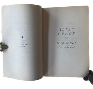 Margaret Atwood Uncorrected Advance Reading Copy of Alias Grace.