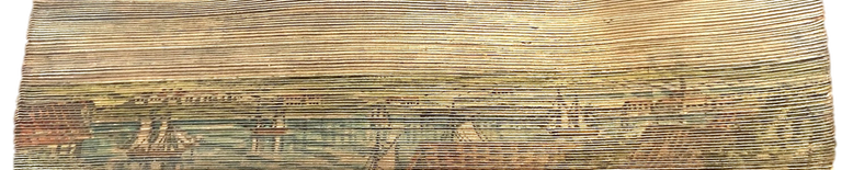 Item #17284 Beautiful Double Fore-Edge Painting of Savannah. Fore-Edge painting of Savannah.