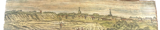 Beautiful Double Fore-Edge Painting of Savannah