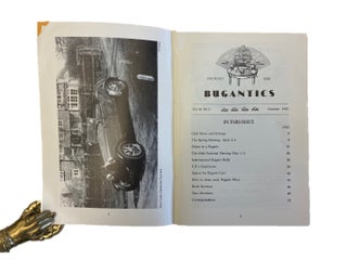 Archive of Bugatti Owners Club Periodical 'Bugantics', 1978-1993