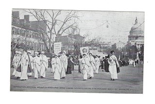 Item #17402 Women's Suffrage Activists March on the Capitol Building, 1913. Women's History Suffrage