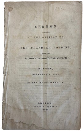 Item #17405 First Editon of Emerson's Hymn "We Love the Venerable House" Ralph Waldo Emerson