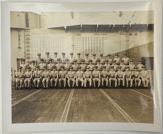 World War II Pacific Theater USS Wasp CV 18 Scrapbook Documenting Second Lieutenant Ayers Carrier Warfare and Kamikaze Attack, in 70 original documents and 22 photographs, 1944 to 1945