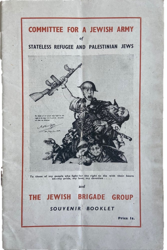 Item #17497 Collection on Militant Jewish Resistance 1944. World War II Judaica.