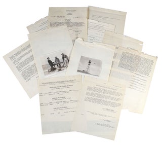 1923 Archive Recording an Aviation World Speed Record Overseen by Orville Wright. Aviation Wright Brothers.
