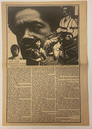 Item #17553 A "Message to America" from the Black Panther Party. Eldridge Cleaver Black Panthers,...