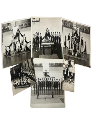Item #17570 Photo Archive of Early 20th Century Female Gymnasts, 1910. Women in Sports