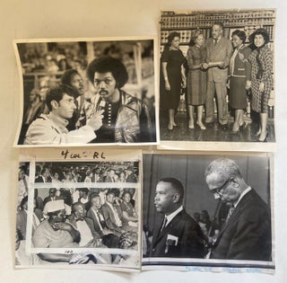 Item #17584 Photo Archive of Civil Rights and Black Leaders of the 1960s including Thurgood...