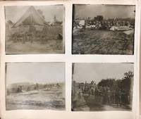 Item #17587 Wisconsin Photo album soldier training camp, during WW I with some logging scenes,...
