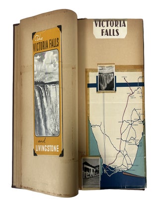 Colonial Southern Africa Travel Narrative Photo Album Victoria Falls and Cape Town during WWII and After 1941 to 1952