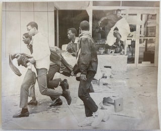 Item #17649 Original Photo of Looting During 1968 Memphis Civil Rights March. Memphis Civil Rights