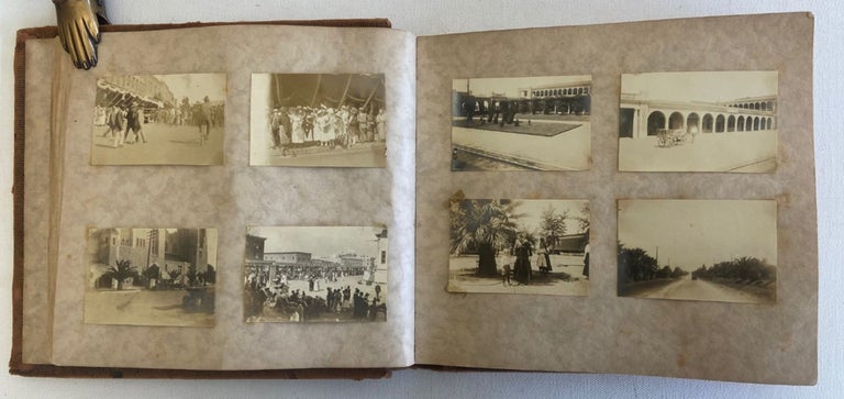 Item #17670 WWI-Era Photo Album of Port City Long Beach, and early California Coast. Photo Album WWI -Long Beach.