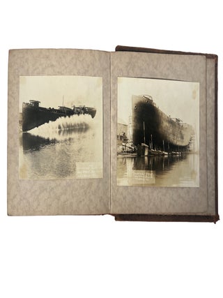 Southern California Coastal Development and Shipbuilding During World War I, Long Beach Photograph Album, circa 1910s&ndash;1920s