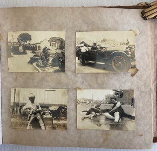 WWI-Era Photo Album of Port City Long Beach, and early California Coast