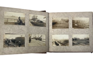 Southern California Coastal Development and Shipbuilding During World War I, Long Beach Photograph Album, circa 1910s–1920s