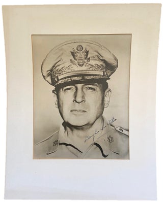 Item #17673 Douglas MacArthur Signed Photo. Douglas Macarthur